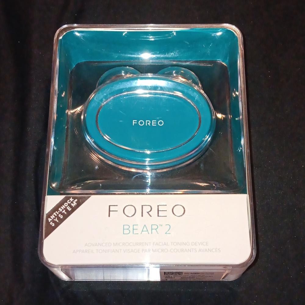 Foreo Bear 2 Advanced Microcurrent Facial Toning Device/ Royal microcurrent gel